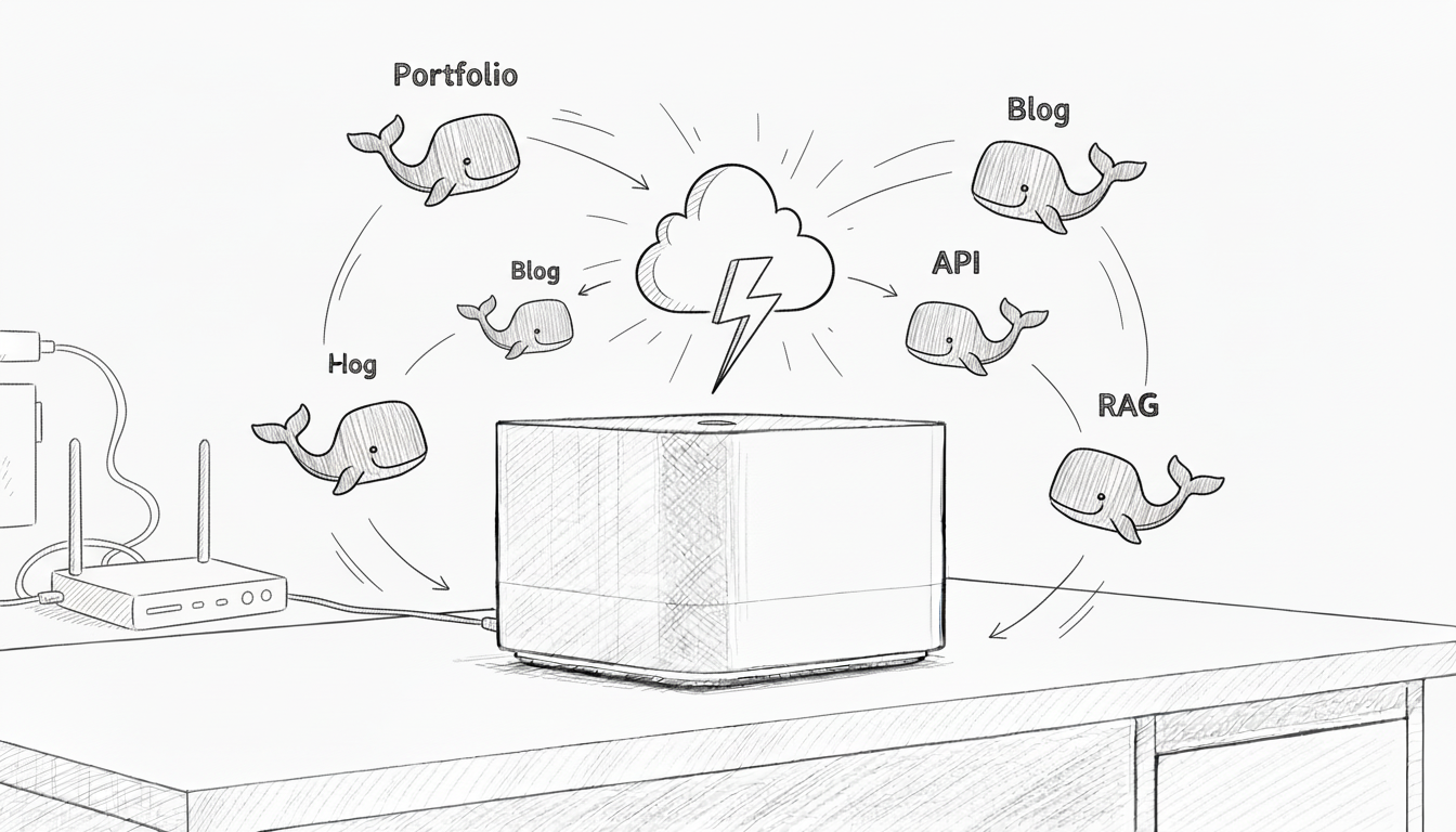 Running Multiple Apps with Traefik, Docker, and Cloudflare Tunnels