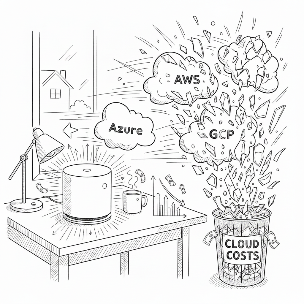 Self-Hosting a Full-Stack App on a Mac Mini M4 with Cloudflare Tunnels